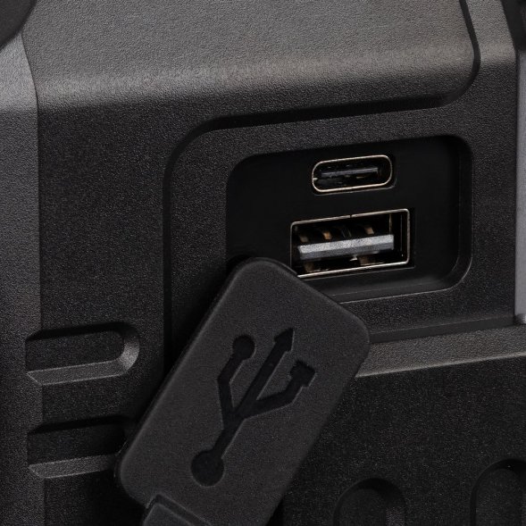 Кемпинговый фонарь-лампа аккумуляторный Yol, черный 