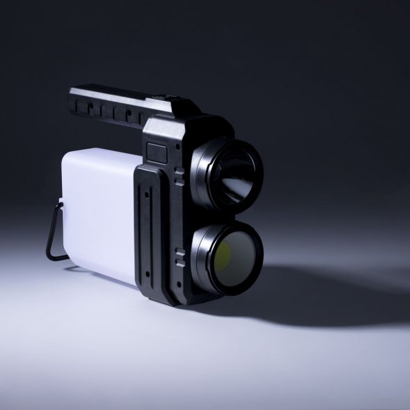 Кемпинговый фонарь-лампа аккумуляторный Yol, черный 