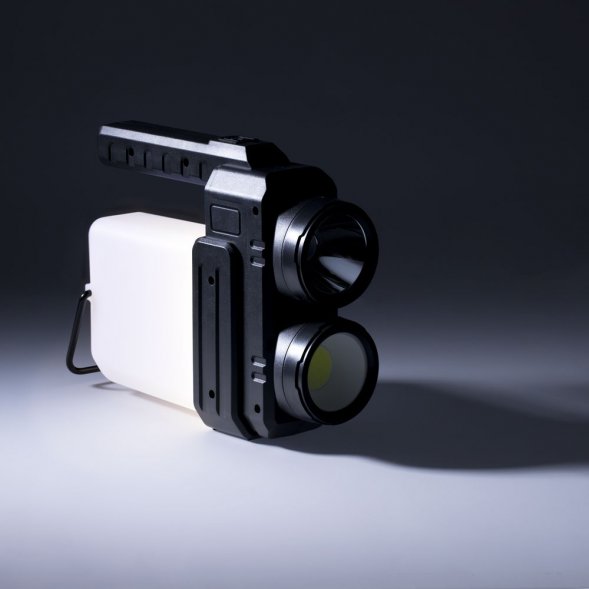 Кемпинговый фонарь-лампа аккумуляторный Yol, черный 