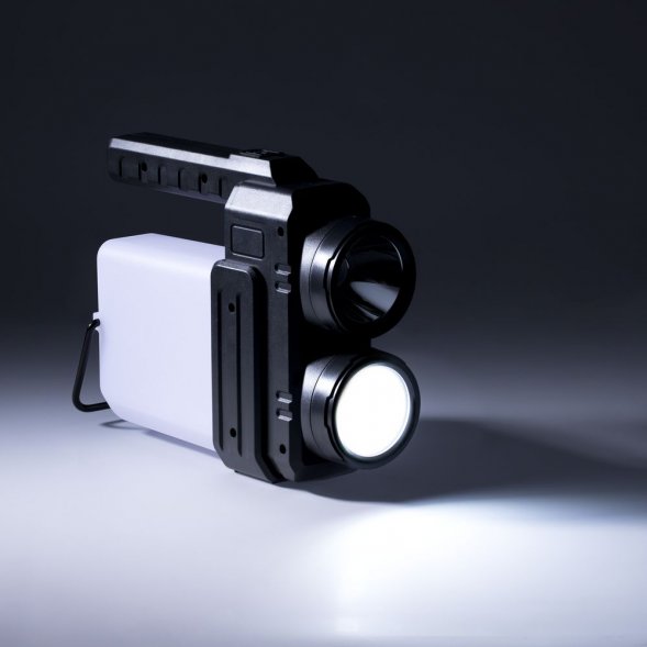 Кемпинговый фонарь-лампа аккумуляторный Yol, черный 