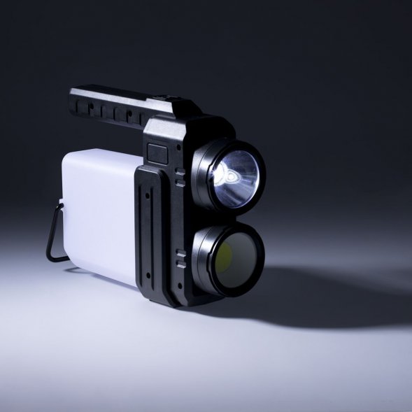 Кемпинговый фонарь-лампа аккумуляторный Yol, черный 