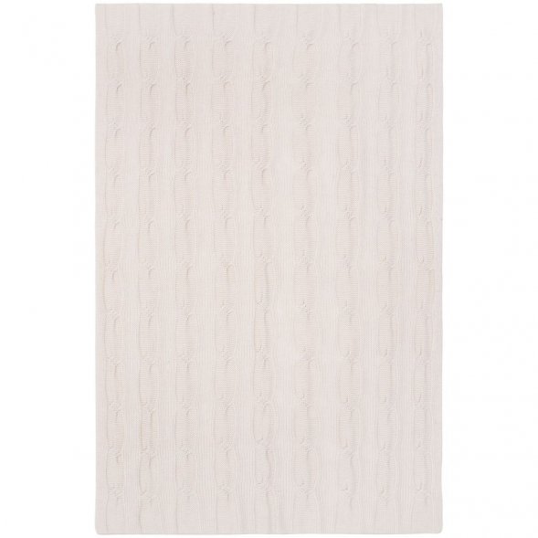 Плед Snefald, жемчужно-белый 