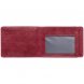 Портмоне inCase, серое с бордовым 