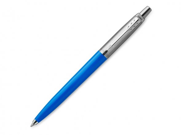 Шариковая ручка Parker Jotter Originals Blue Chrom CT, стержень: M blue в подарочной упаковке 