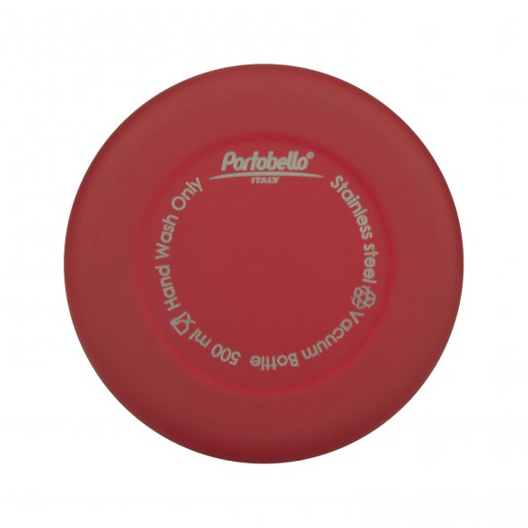 Термобутылка вакуумная герметичная Prima, красная 