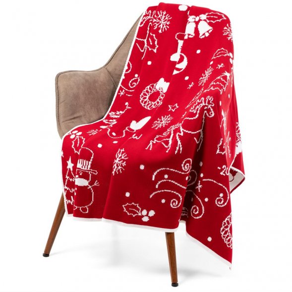 Плед Tricksy Net Grand на заказ, S, полушерсть 