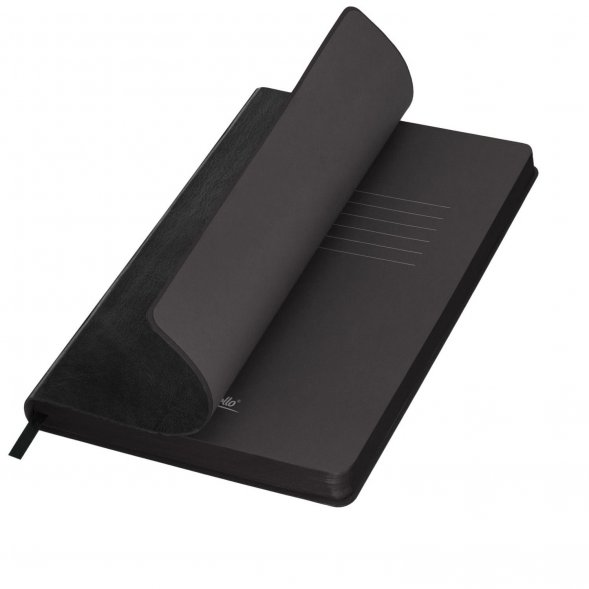 Ежедневник River side недатированный, черный (без упаковки, без стикера) 