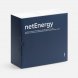 Bluetooth-колонка с беспроводной зарядкой и часами netEnergy, серая 