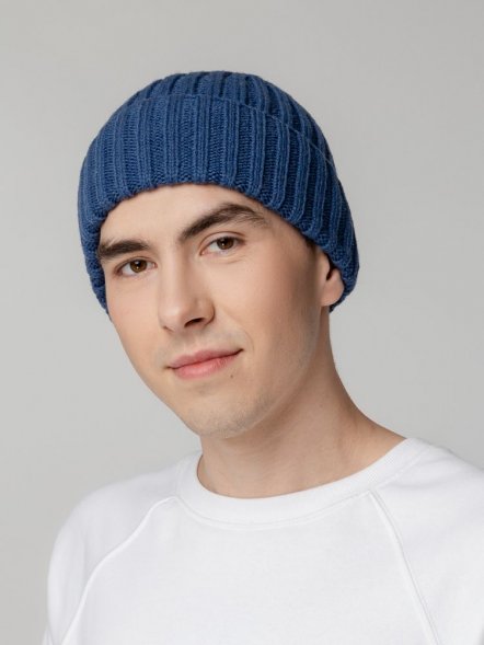 Шапка Uni, синяя 