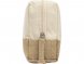 Косметичка Jute с ручкой из хлопка и джута, натуральный 