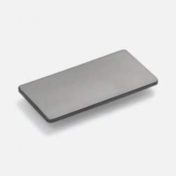 Значок Magnet Matto, серебристый глянцевый