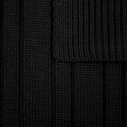 Шарф Knit Beat, черный