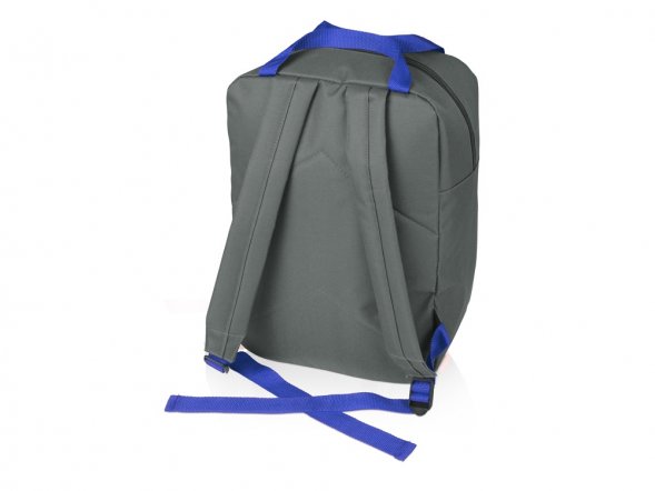 Рюкзак Lock, серый/синий 