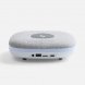 Bluetooth-колонка с беспроводной зарядкой и подсветкой Terrafonic, серая 