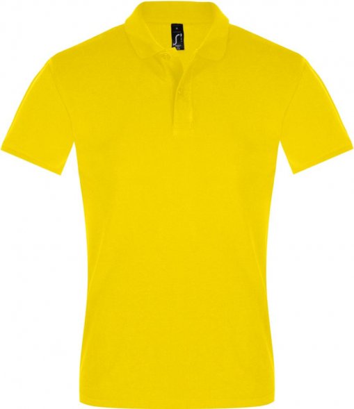 Рубашка поло мужская Perfect Men 180 желтая 