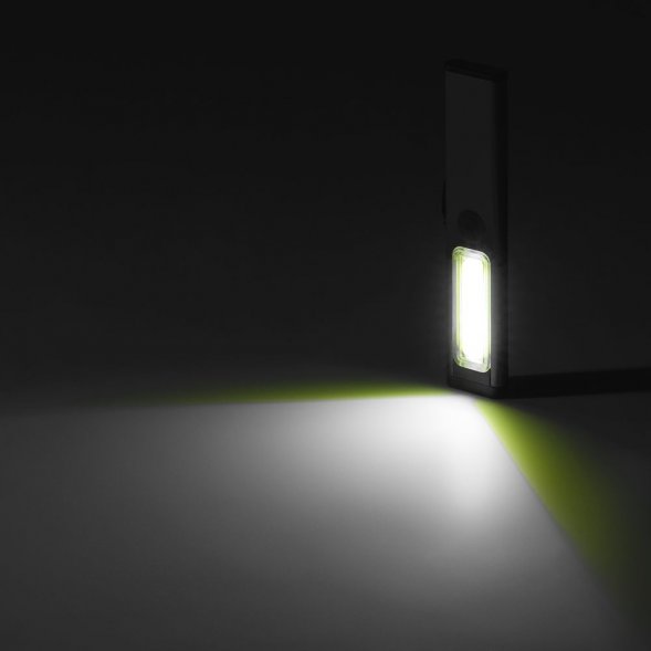 Фонарик-факел аккумуляторный Wallis, ver.2, черный 