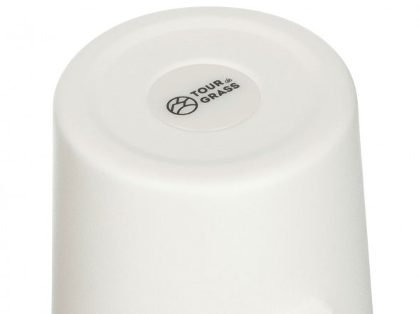 Стальная кружка с двойными стенками и порошковым покрытием Tibet, белый 