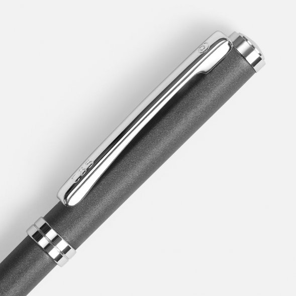 Ручка шариковая Delgado, серая 