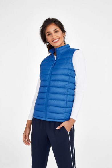 Жилет женский Wilson BW Women, ярко-синий 