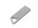 USB 2.0-флешка на 512 Мбайт с мини чипом, компактный дизайн, отверстие треугольной формы для цепочки 