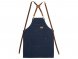 Джинсовый фартук с карманами Fry, синий 