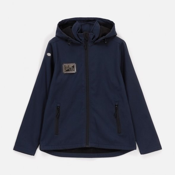 Куртка софтшелл женская Race Women темно-синяя 