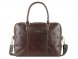 Сумка Mano Don Leon, натуральная кожа в коричневом цвете, 42 х 30 х 11,5 см 