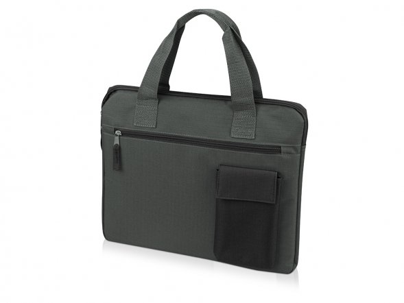 Конференц сумка Session, темно-серый/темно-серый 