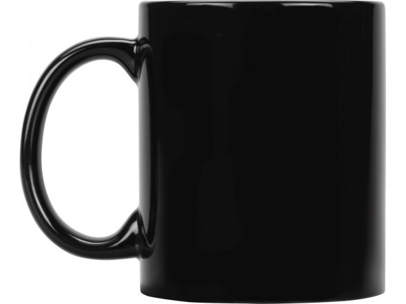 Кружка на 320 мл,  черный 