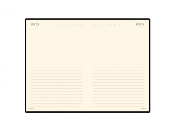 Ежедневник недатированный А6 Megapolis, черный 