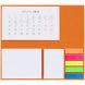 Календарь настольный Grade, оранжевый 