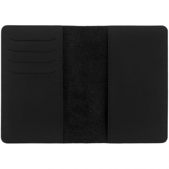 Обложка для паспорта Alaska, черная 