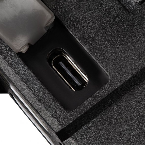 Налобный фонарик аккумуляторный Alnes, черный 