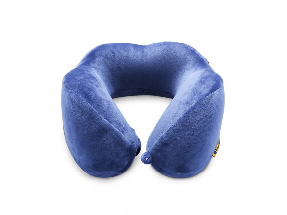 Подушка для путешествий с эффектом памяти, с капюшоном Hooded Tranquility Pillow, синий 
