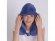 Подушка для путешествий с эффектом памяти, с капюшоном Hooded Tranquility Pillow, синий 