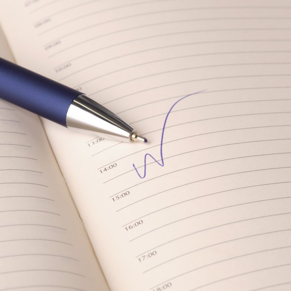 Шариковая ручка Legato, синяя 