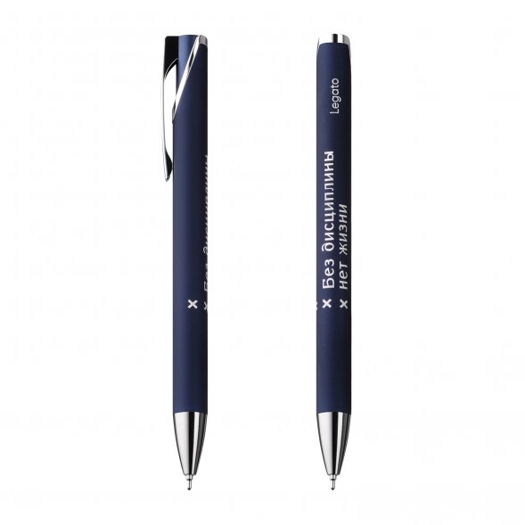 Шариковая ручка Legato, синяя 