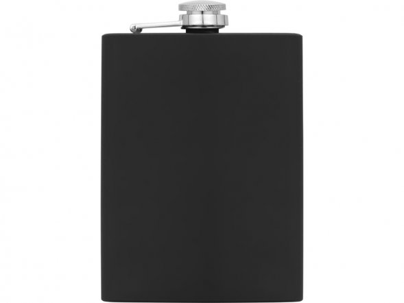 Фляжка 240 мл Remarque soft touch, 304 сталь, черный (P) 