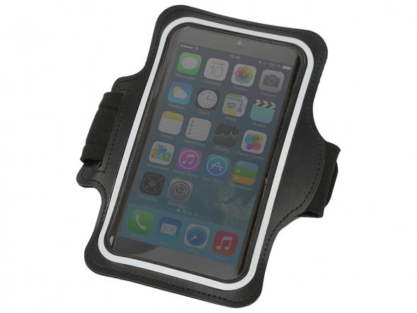 Спортивный чехол на руку для телефона Athlete, черный 