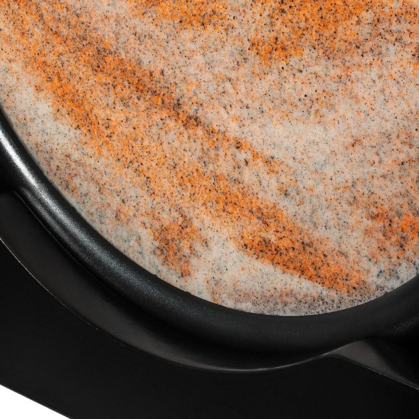 Песочная картина-антистресс Pleasantville, черная с оранжевым 