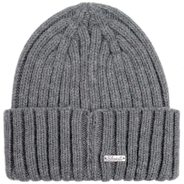 Шапка Uni, серый меланж 