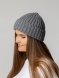 Шапка Uni, серый меланж 