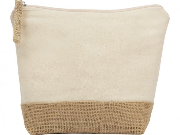 Косметичка Jute из хлопка и джута, натуральный 