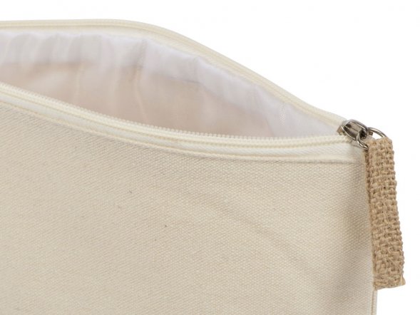 Косметичка Jute из хлопка и джута, натуральный 