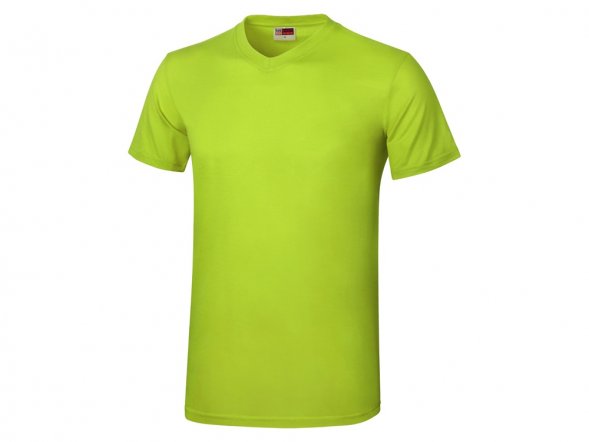 Футболка Heavy Super Club мужская с V-образным вырезом, зеленое яблоко 