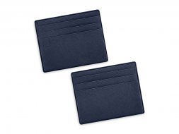 Картхолдер для денег и шести пластиковых карт Favor, темно-синий
