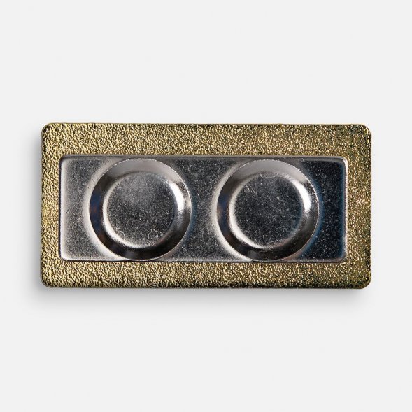 Значок Magnet Matto, золотистый глянцевый 