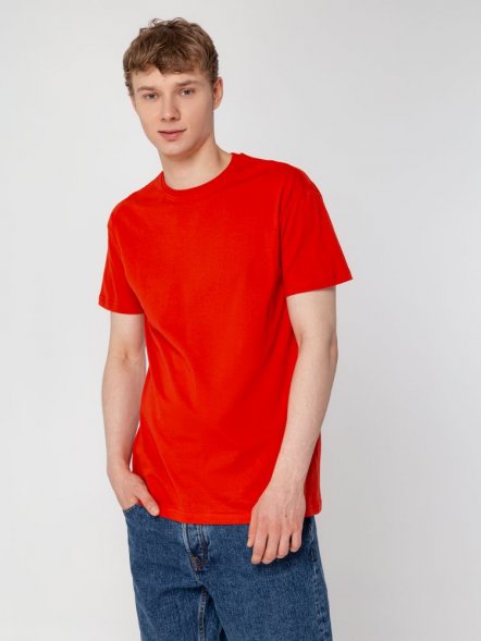 Футболка унисекс T-Bolka 160, красная 