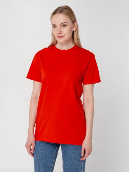 Футболка унисекс T-Bolka 160, красная 