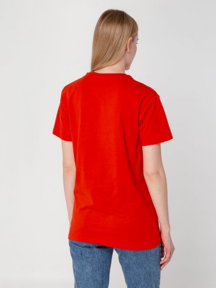 Футболка унисекс T-Bolka 160, красная 